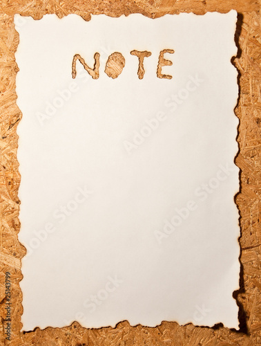 note paper