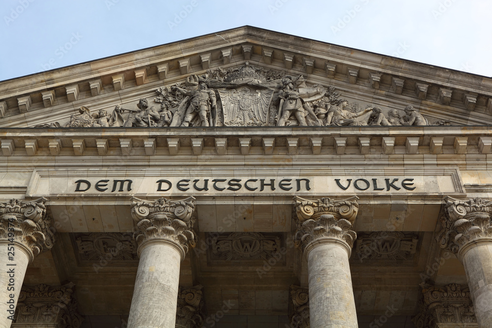 Obraz premium Deutscher Reichstag