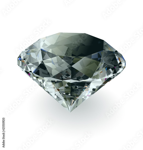 Vector black diamond