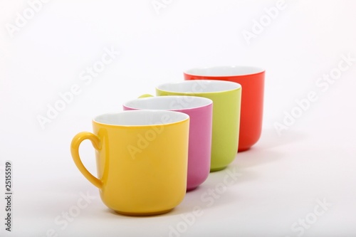 colorful coffee cups