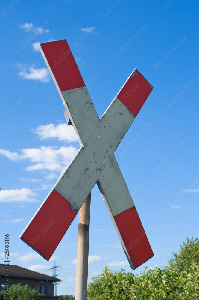 Andreaskreuz Andreaskreuz