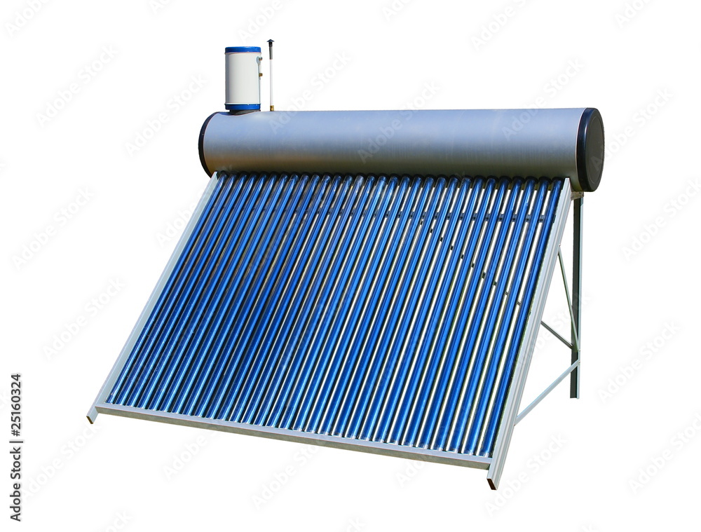 Chauffe-eau solaire Stock Photo | Adobe Stock