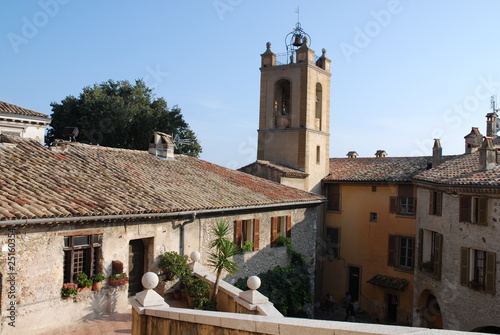 Village provençal vu d'en haut