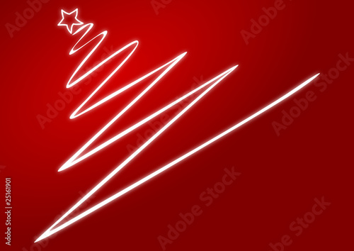 red tree