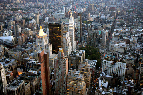 Aerial view of New York