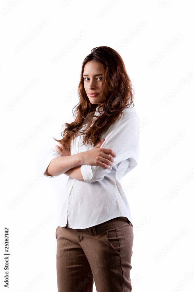 Beautiful casual woman Beautiful casual woman