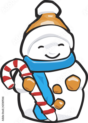 Cute snowman.