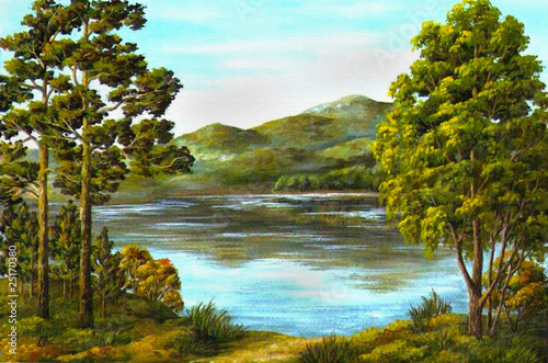 Mountain lake