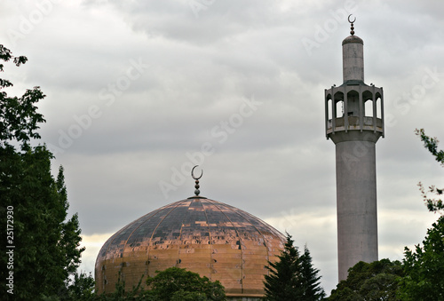 London Central Mosque (Regents Park Mosque) England, UK photo
