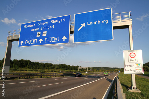 Autobahnschilder photo