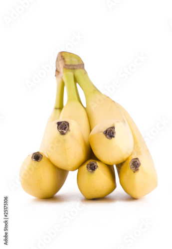 A bunch of five bananas