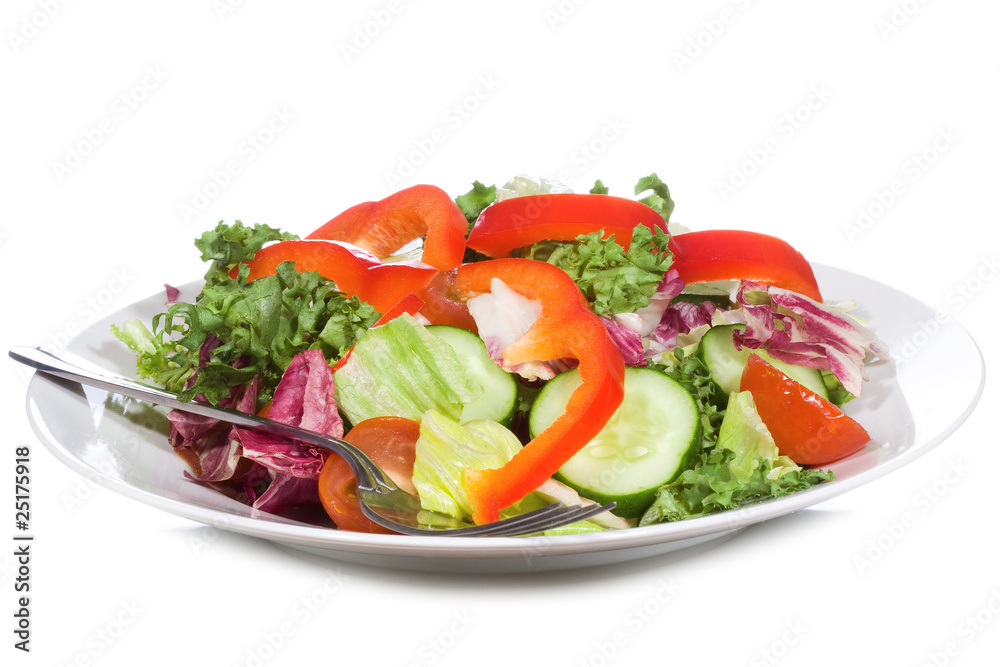 salad with vegetables salad with vegetables