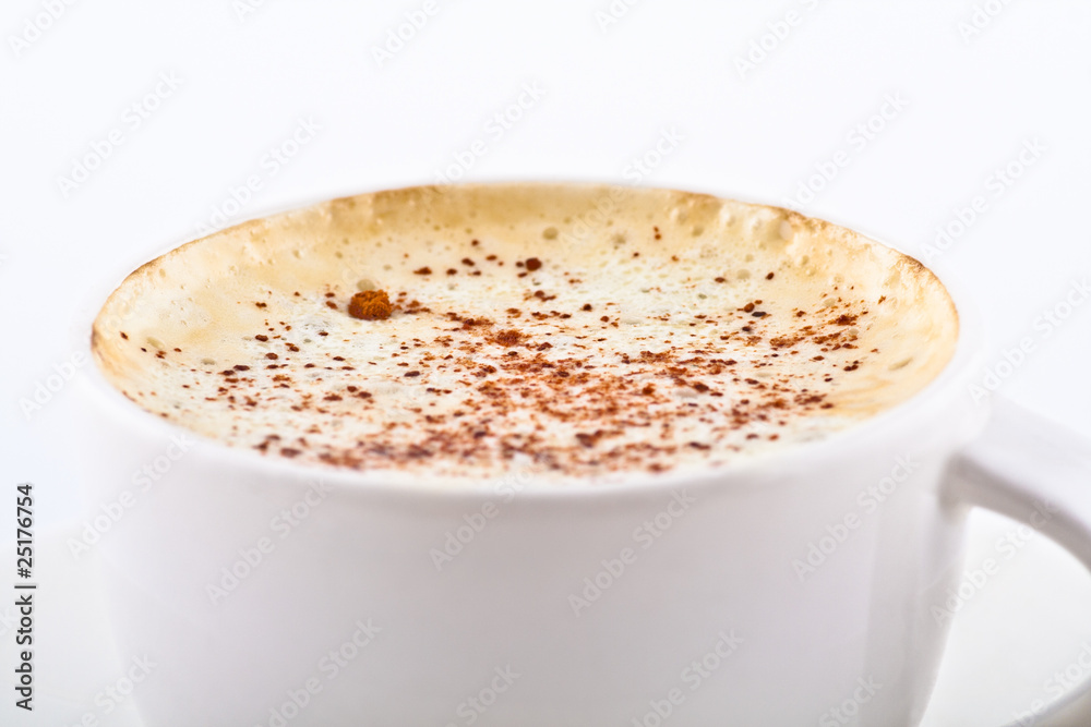 mug of coffee with whipped cream and cinnamon mug of coffee with whipped cream and cinnamon