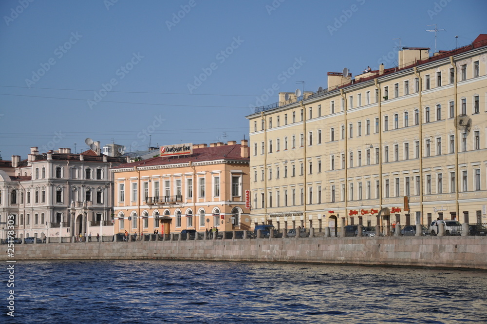 Набережная канала Грибоедова. Санкт-Петербург