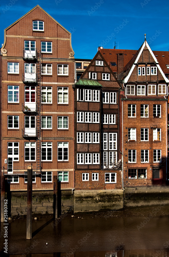 Historische Häuser in Hamburg