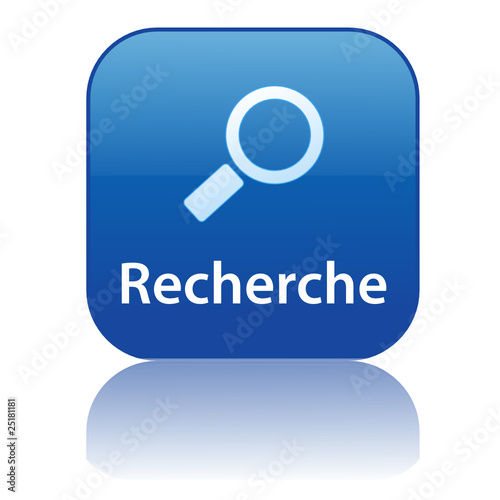 Bouton Web RECHERCHE (internet rechercher moteur connexion site)
