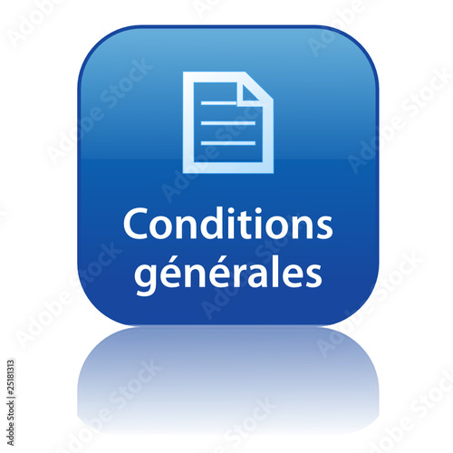 Bouton Web CONDITIONS GENERALES (Utilisation Vente Contrat)
