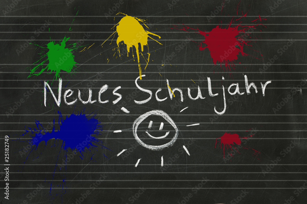 Neues Schuljahr Stock Photo Adobe Stock