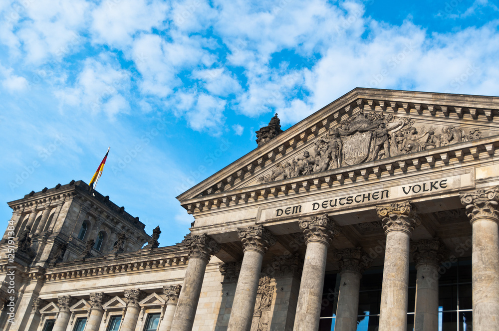 Obraz premium Berlin Reichstag