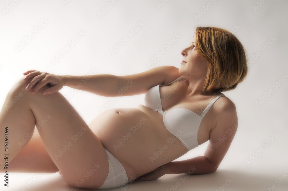 Fototapeta premium Young mother