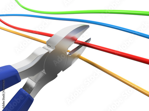 nippers cutting wire