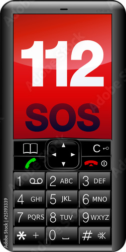 Téléphone portable et numéro d'urgence 112