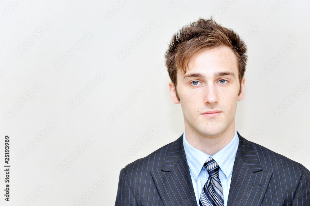 portrait of a young businessman portrait of a young businessman