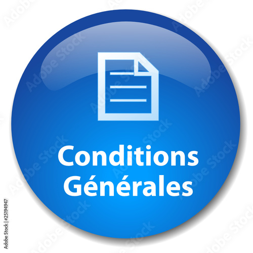 Bouton Web CONDITIONS GENERALES (Contrat Utilisation Vente)
