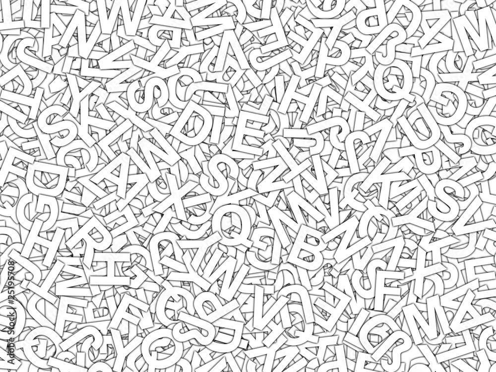 Alphabet schwarz weiß Alphabet schwarz weiß