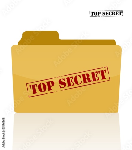 Secret document folder