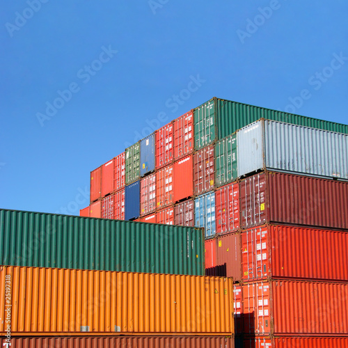 Containers sur les docks