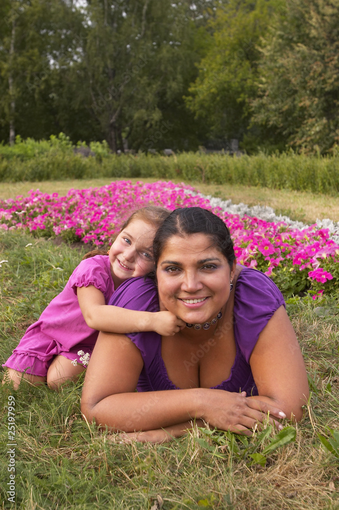 Fototapeta premium Mother and daughter
