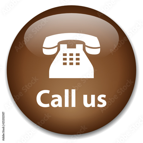 CALL US Web Button (customer service contact hotline telephone)