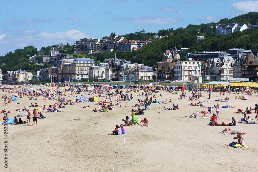 Fototapeta premium Plage de Trouville