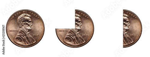 Obraz na płótnie Penny Depreciation