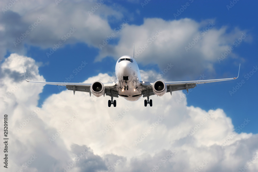 Airplane landing Airplane landing