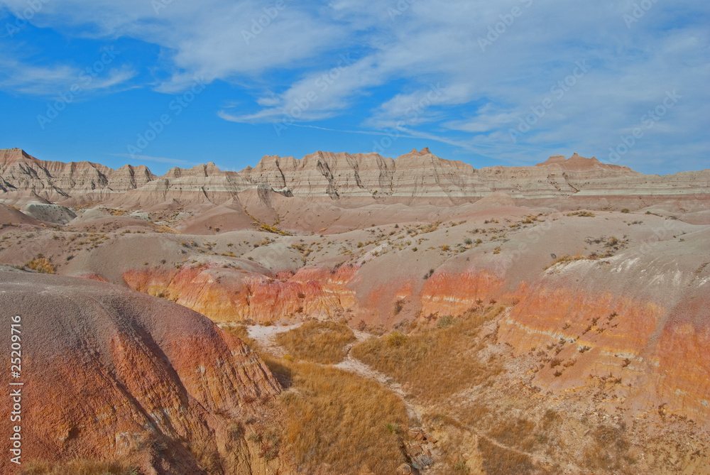 Naklejka premium badlands