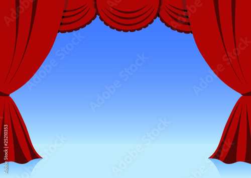 Theatrical curtain