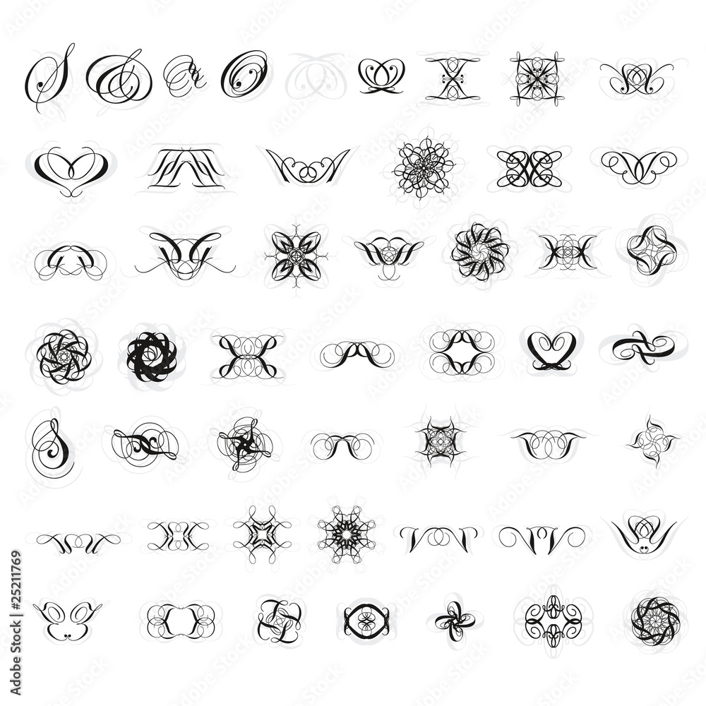 Full collection of arabesques Full collection of arabesques