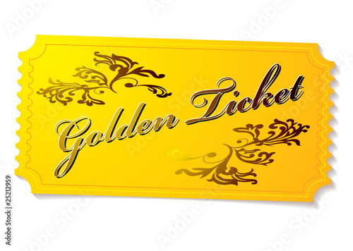 Golden winning ticket