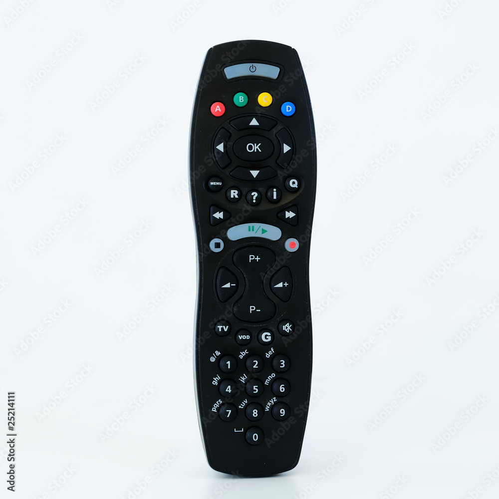 Remote Control isolated on white background