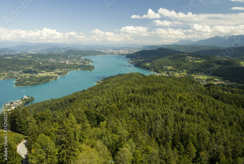 Ausblick am Wörthersee