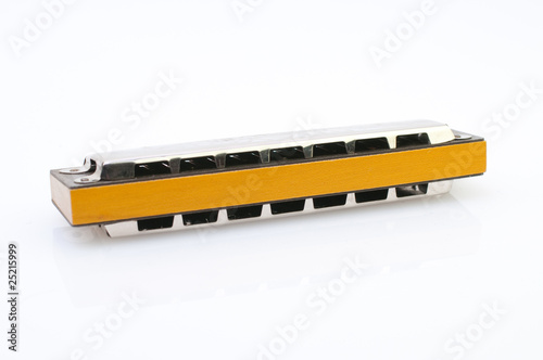 isolated harmonica