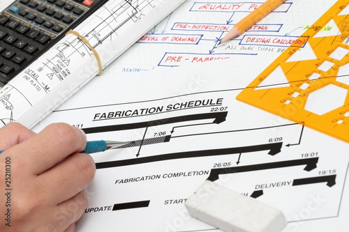 Fabrication schedule photo