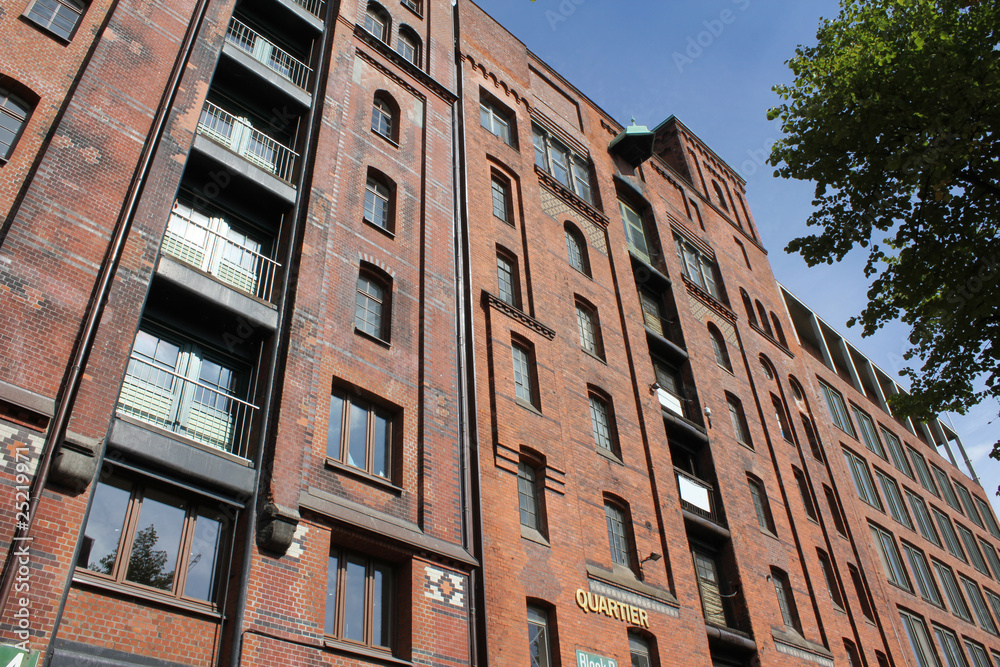 Fototapeta premium Speicherhaus Backstein