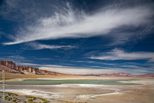salt lake Salar de Tara, desert Atacama, Chile © Nataliya Hora