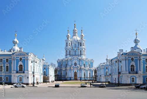 St. Petersburg. Smolny Cathedral and Convent photo