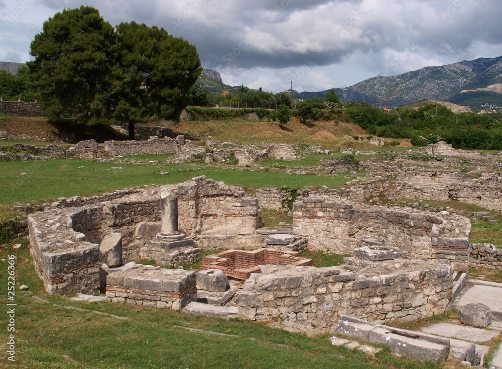 old roman ruins