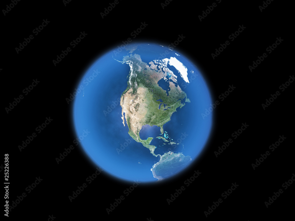 Fototapeta premium blue planet earth