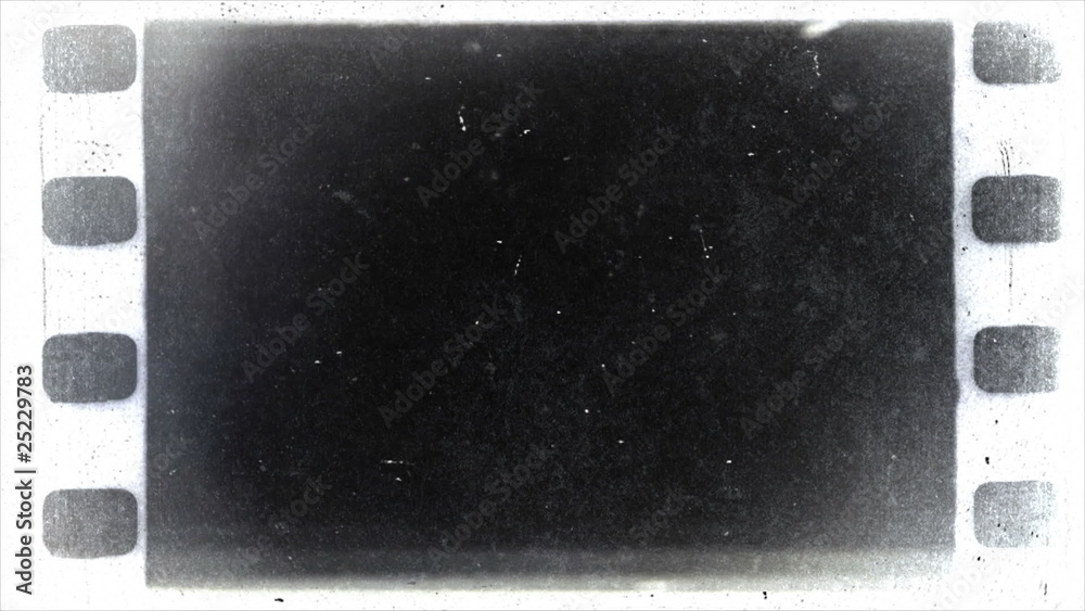 Abstract old 35 mm negative film background (isolated, HD)